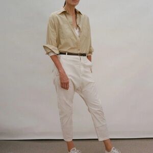 Nili Lotan EUC Paris pant in eggshell sz 10 hardly worn $375
